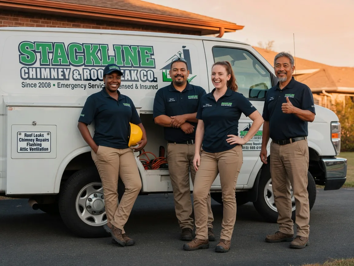 Chimney flashing repair company in Garden City, ID